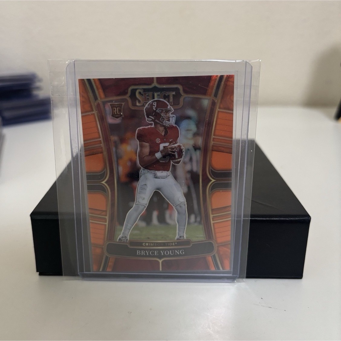 Panini 2023 Select Draft Picks Bryce Young Orange Prizm Rookie /49 #1 Alabama