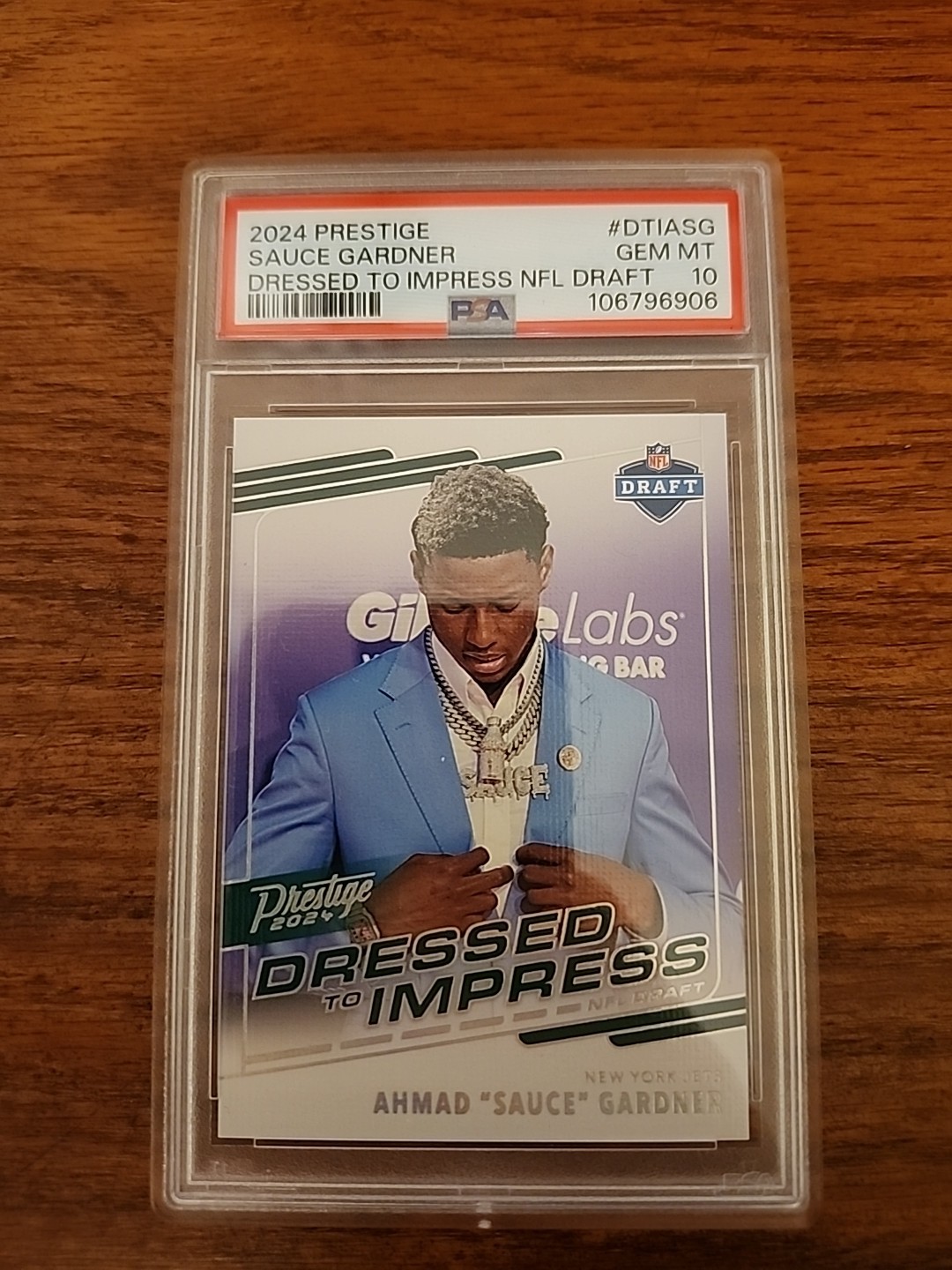 2024 Prestige Dressed to Impress DTI-ASG Sauce Gardner SSP 🔥 🔥 MINT