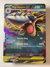 Mega Sharpedo Ex 061/094 - Me02: Phantasmal Flames Holo (NM++)