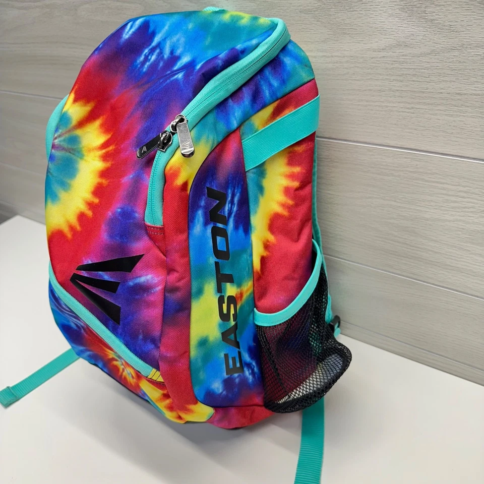 Easton Elite Brillante Colorido Tie-Dye Mochila Béisbol Softbol Bate Bolsa Gancho Foto 2 de 4