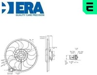 ERA 352157 LüFter FüR MotorküHlung LüFter MotorküHlung MotorlüFter