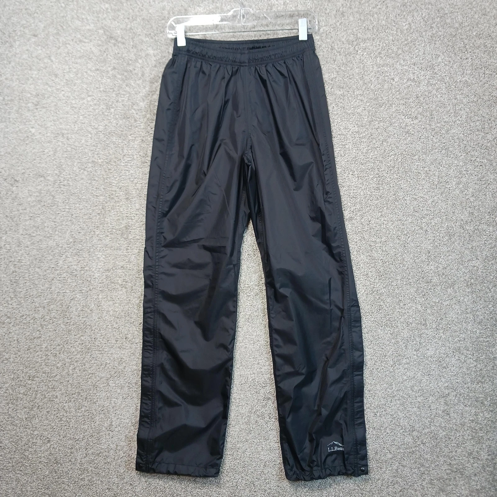 LL Bean TEK Pants Mens Small Black Waterproof Nylon Rain Outdoor Hiking Shell
Opens in a new window