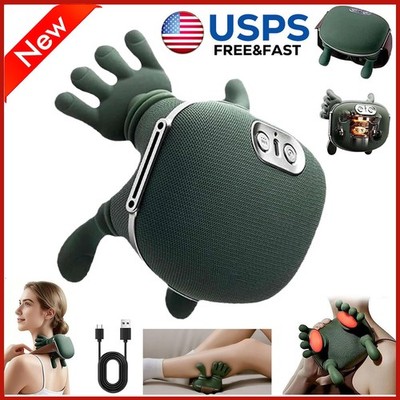 Shoulder and Neck Massager Bionic Heated Massager Neck Massager with Fingers 4D