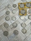 Silver Franklin Half Dollars 90% Silver Lot of 33 Coins No Reserve
