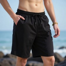 Men's Running Shorts Gym Workout Sports Basketball Fitness Beach Casual