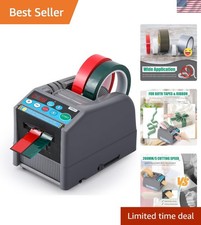 High-Efficiency Automatic Tape Dispenser - Safe Easy Operation for Workspaces