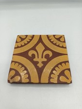 Minton Hollins and Co. Gothic Revival Tile. 11cm x 11cm.