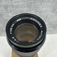Hanimex 135mm 1:2.8  Automatic Camera Lens M42 Mount with Caps - VG