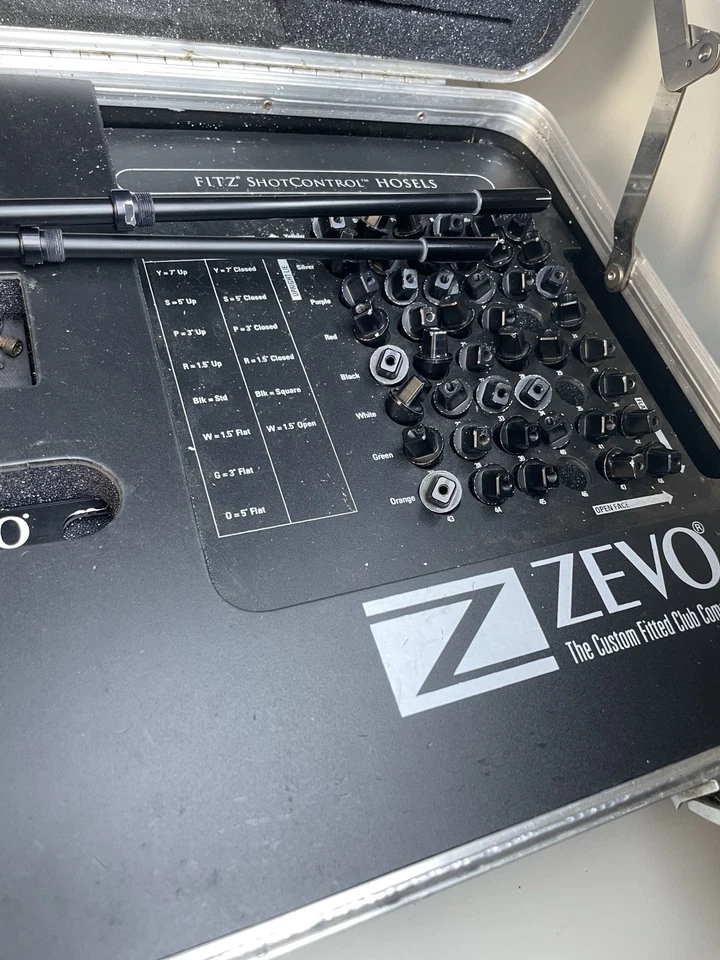 Zevo Fly Ti Custom Driver Fitting Kit + Case / 5 Shafts + 6 Driver Heads /9258 - Image 4 of 4