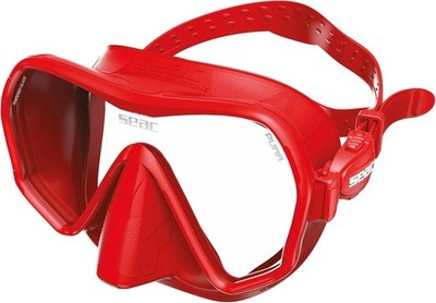 SEAC Pura - Frameless Single-Lens Silicone Diving Mask | Antifog Low Volume Mask