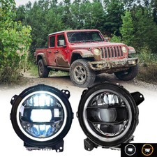 LED Scheinwerfer Hi/Low Strahl Für Jeep Wrangler JL 2018-24 Gladiator JT 2020-24