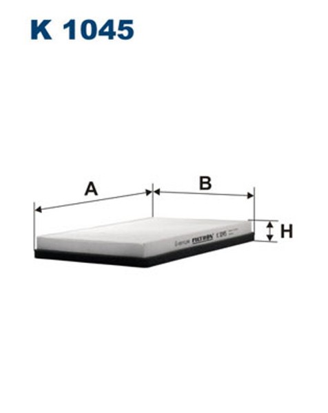 Filtron Innenraumfilter K 1045 Partikelfilter FüR 3A2 VW 3A5 35I Passat B3 B4-image