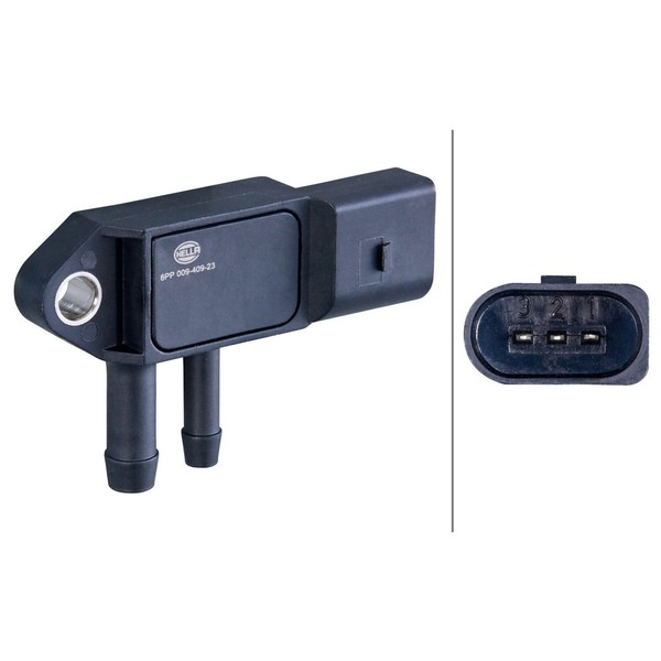 Hella 6PP 009 409-231 Sensor, Abgasdruck-image
