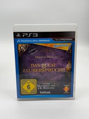 Wonderbook Das Buch der Zaubersprüche Sony Playstation 3 Sehr guter Zustand CIB