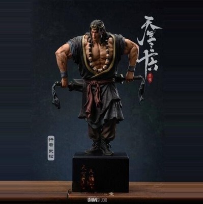 UMAN Studio The Water Margin Statue WuSong Resin Model In Stock 1/6 Scale