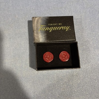 1 Charles Tanqueray London England Dry Gin Lapel Tie Pin T Logo Seal NEW 3/4''D