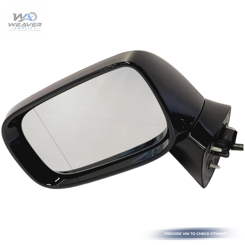 2013-2018 Acura RDX Left Driver Side Power Door Mirror Black OEM