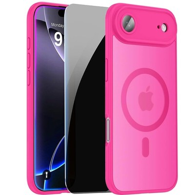 Funda Para iPhone 17 Air 2025 MagSafe Case Con Protector De Pantalla Privacidad