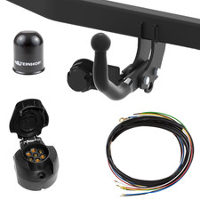 Anhängerkupplung starr +7p ES für Seat Cordoba 1 I 6K GP01 99-02 Stufenheck