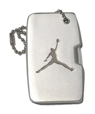  Nike Air Jordan Authentic Shoe Hang Tag Keychain Retro Georgetown Cincinnati  