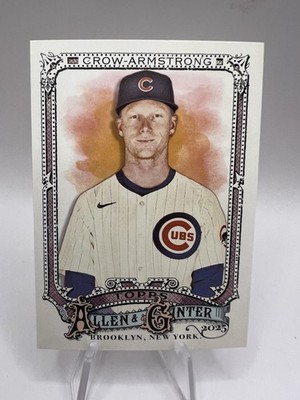 2025 Topps Allen & Ginter Silver Portrait Pete Crow-Armstrong #5 Cubs