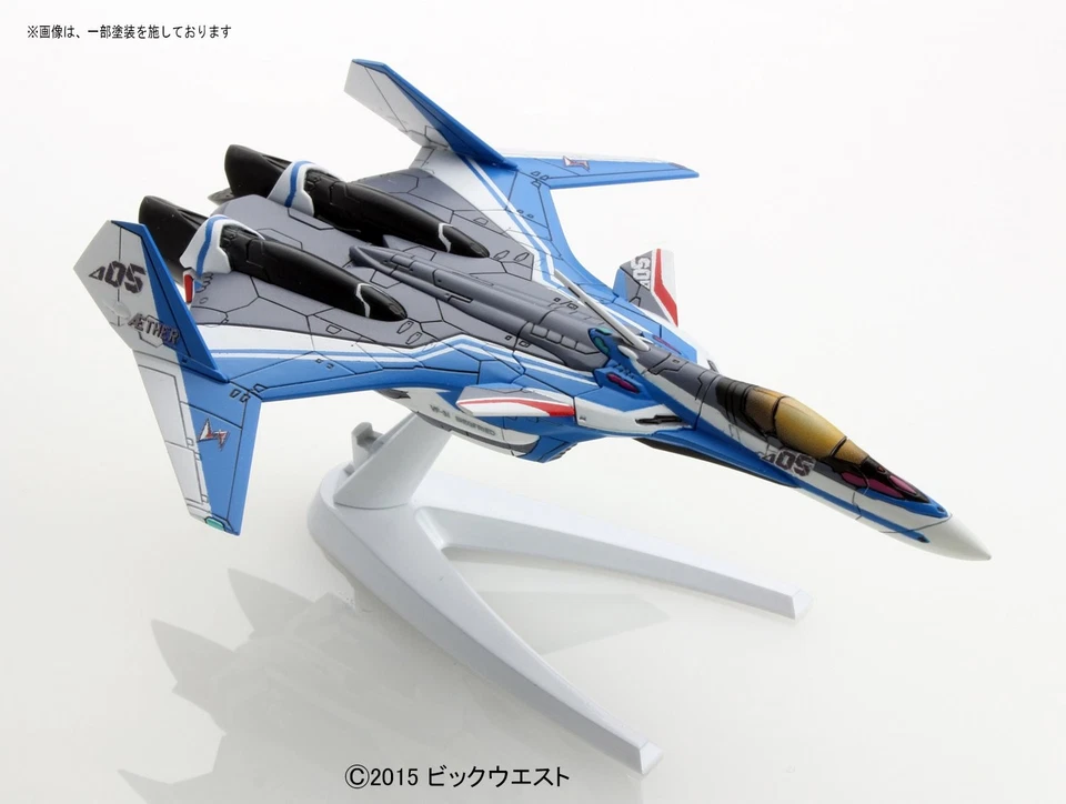 MechaCollection Macross Delta VF-31J Siegfried Fighter Mode Hayate Model Kit - Image 3 of 4
