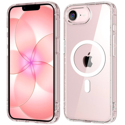 For Apple iPhone 17E / 16E Clear Case MAGSAFE Magnetic Shockproof Phone Case