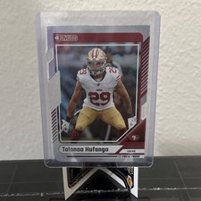 2024 Panini Donruss Talanoa Hufanga Silver Press Proof /75