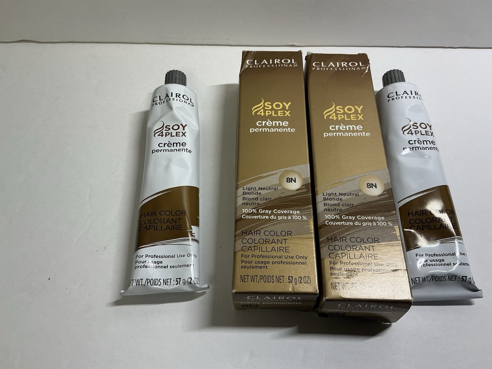 Permanente 8n- Light Neutral Blond, Set Of 2