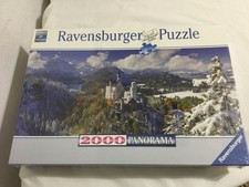 Ravensburger Neuschwanstein Castle 2000 Piece Panorama Puzzle 2012 SEALED 