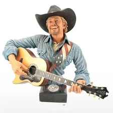 Willitts Collectibles ALL AMERICAN Country Cowboy Musician Resin Sculpture 26x23