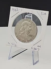 1963-d Franklin Half Dollar 50c 90% Silver