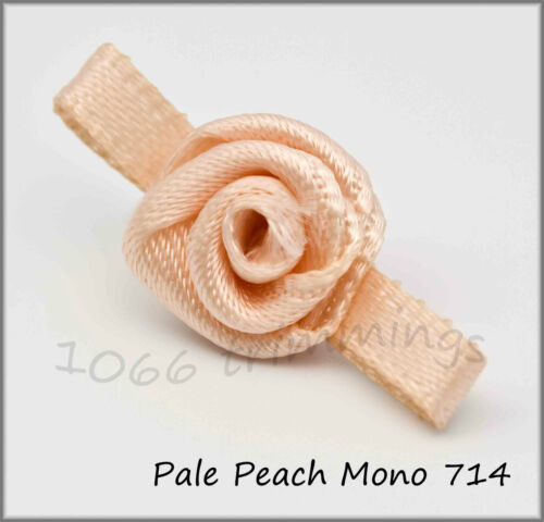 Small Satin or Lurex Ribbon Roses - Picture 45 of 53