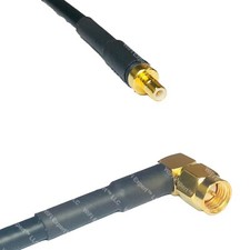 RFC195 SMB MALE to SMA MALE ANGLE Coax RF Cable USA-Ship Lot