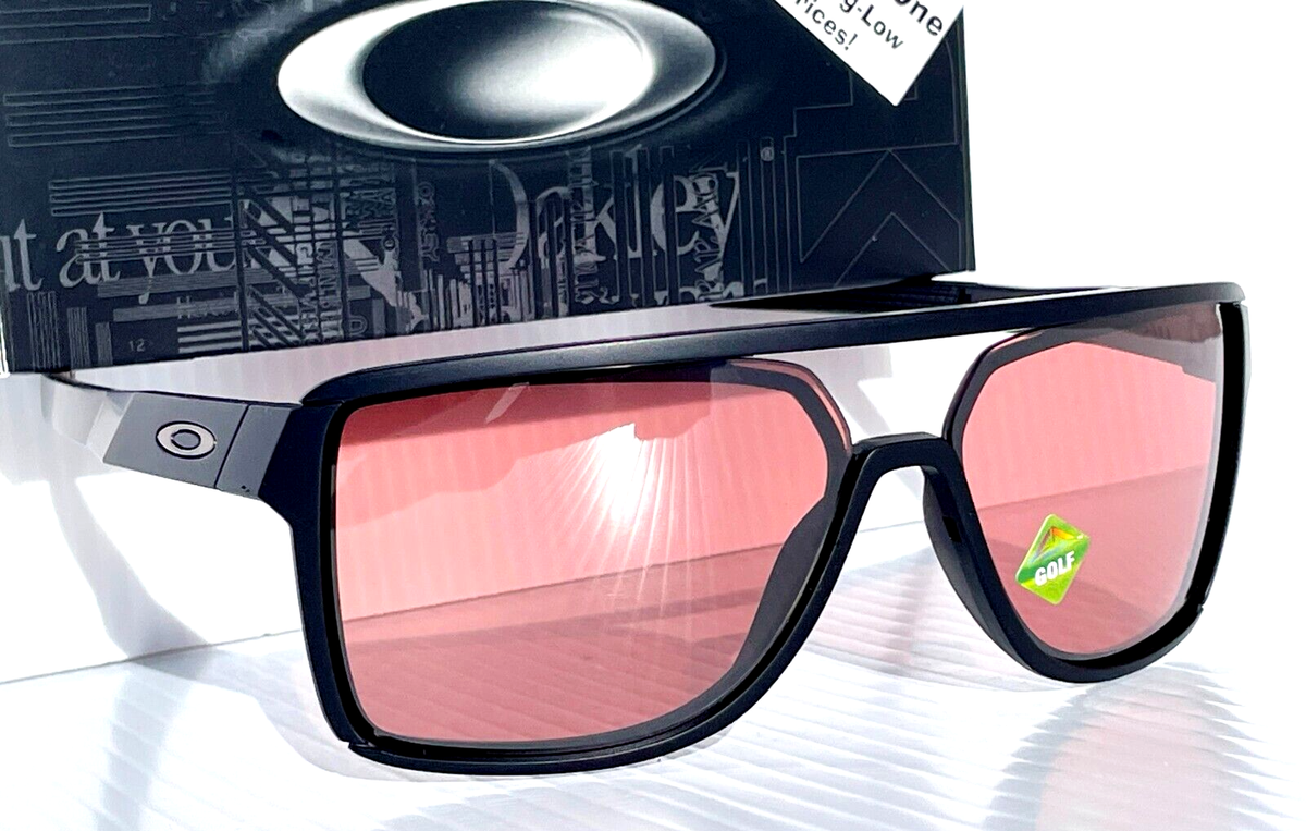 NEW Oakley CASTEL Matte Black frame with PRIZM Golf Lens Sunglass