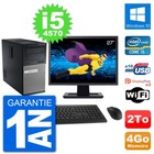 PC tour DELL 7020 Bildschirm 27 " Intel i5-4570 RAM 4Go Disc 2To Windows 10 Wifi