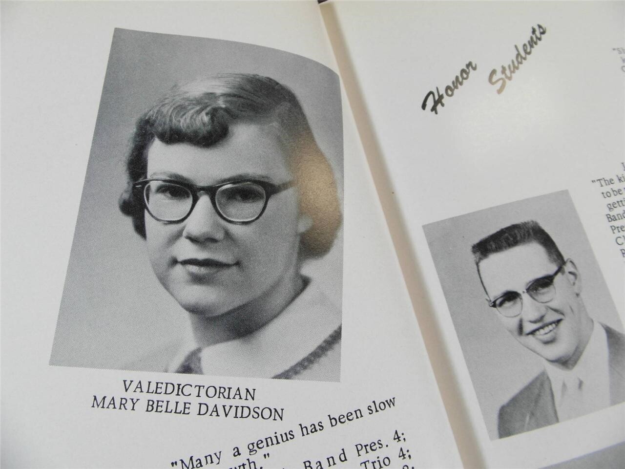 1955 Howard Lake High School Minnesota Original Yearbook Annual The