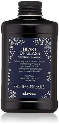 Davines Heart of Glass Silkening Shampoo for Blonde Care 8.45 oz free shipping!