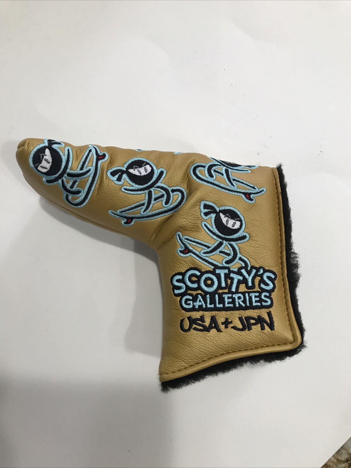 Scotty Cameron OFFer Japan USA Gallery Putter Classic Wasabi Warrio Gold Cover