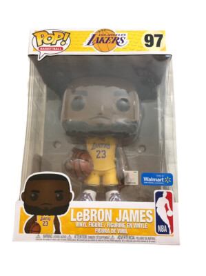 Figurine Funko Pop! NBA - LeBron James (Los Angeles Lakers) #6 - Environ 9,5 Cm - Objet De Collection En Vinyle