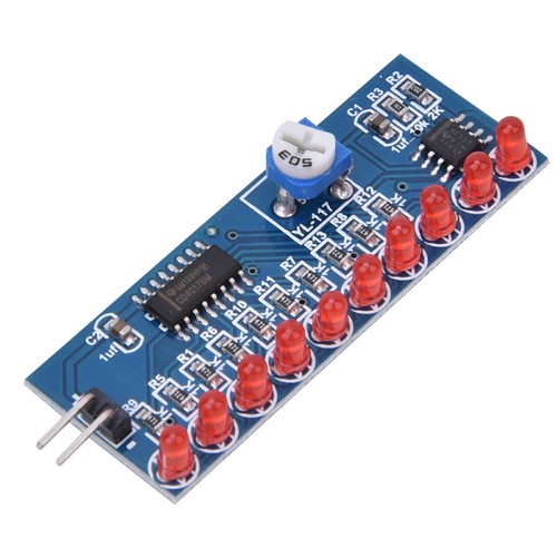 2 Pcs NE555+CD4017 LED Chaser Water Flowing Light Module DIY Kit - Picture 10 of 12