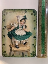 St. Patrick  s Day Decor VINTAGE STYLE Die Cut Cardboard 5 X 7  