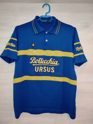 BOTTECCHIA URSUS DE MARCHI VINTAGE CYCLING JERSEY1951 AUTHORIZED