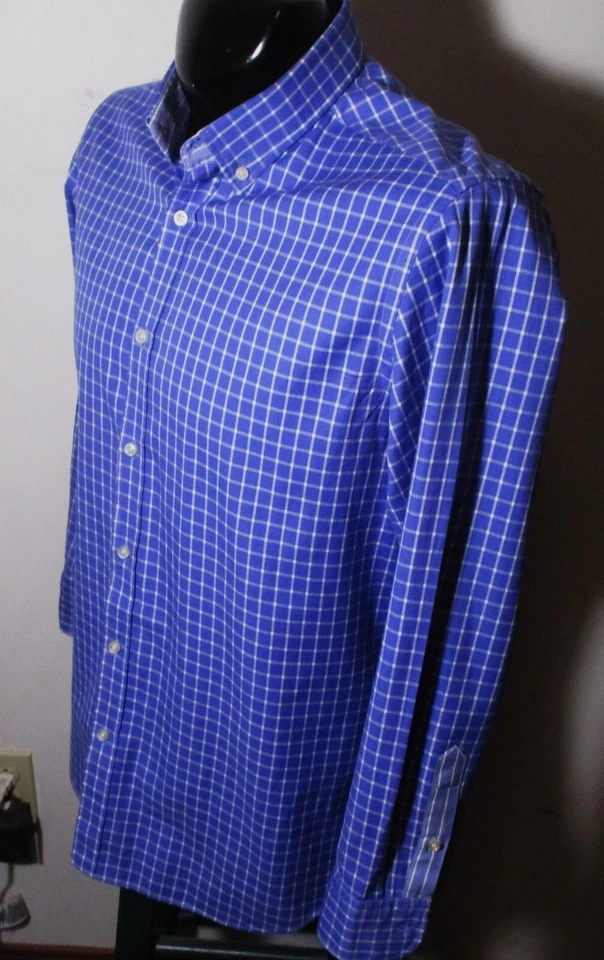 Camisa Oxford Stye azul manga larga Massimo Dutti para hombre talla L Foto 4 de 4