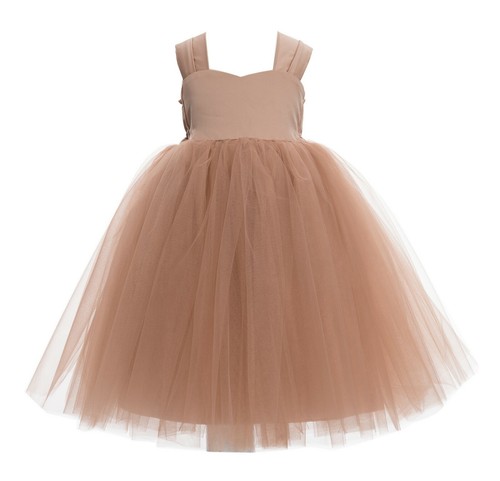 Satin Tutu Flower Girl Dresses Baptism Dresses Wedding Dress Graduation Dresses - Picture 33 of 39