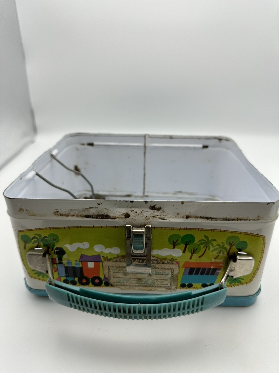 Vintage 1970s Aladdin Walt Disney World Pressed Steel Lunch Box W