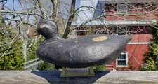 CA 1880-90's WHITE WINGD SCOTER DECOY BELLPORT?  A.TERRY?  LONG ISLAND ERLY PNT
