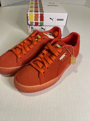 Puma Suede Haribo FL Red Jr Gummy Bear 4c (4 Mens) 382854 01 | eBay