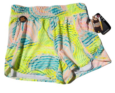 NWT AVIA Women's Running Shorts Lined w Bike Shorts Small 4-6 Lightweight  Active