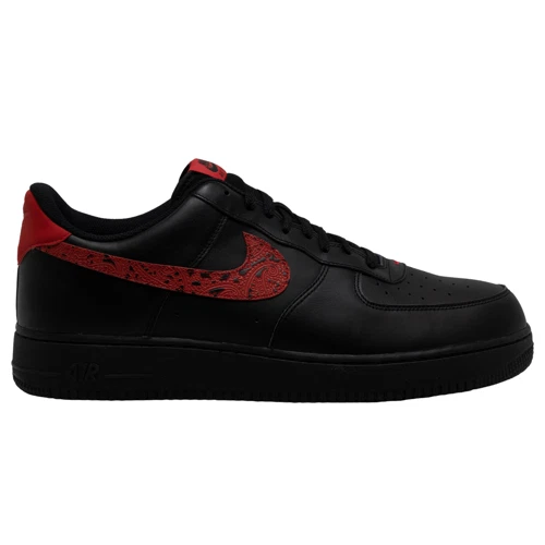 Nike Air Force 1 'Rojo cachemira bajo negro